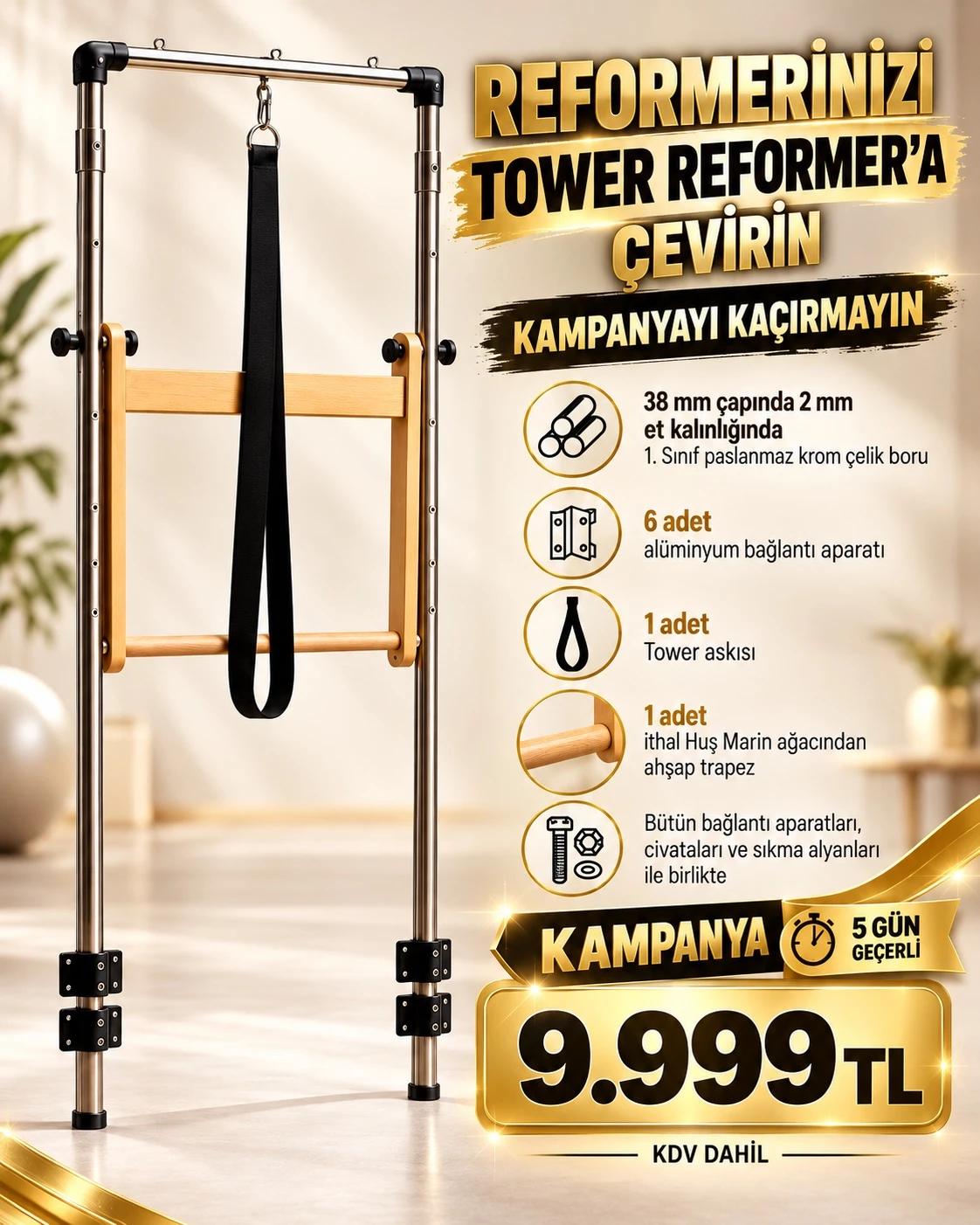 Basic Reformeri TOWER Reformer'a Dönüşüm Seti