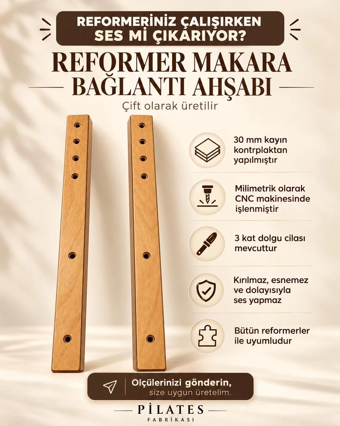 Reformer Makara Yükseklik Ayarlama Bağlantısı